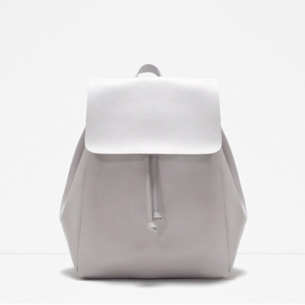 Zara grey backpack